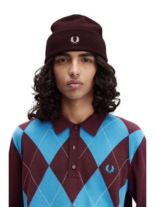 cappelli FRED PERRY | C8161K22 Bordeaux